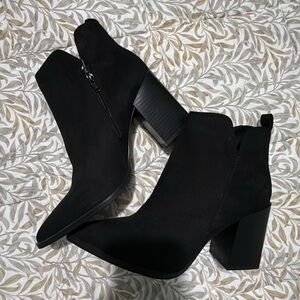 Nine West Black Ankle Booties